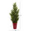 Cèdre artificiel 20,5 "en pot de fleurs-1664355082