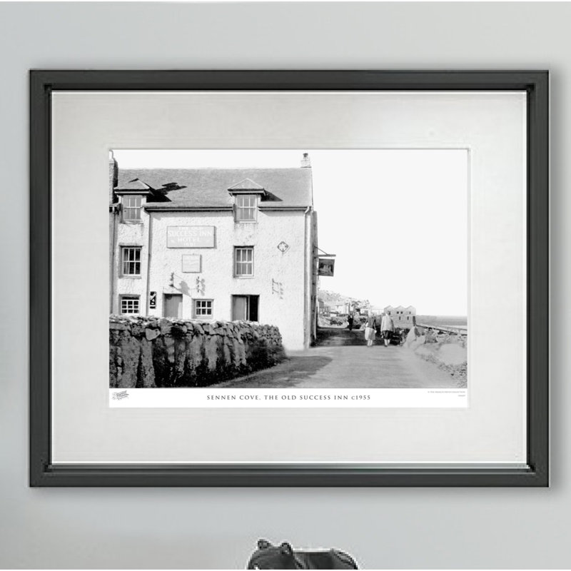 Sennen Cove, The Old Success Inn C1955 by Francis Frith - Single Picture Frame Print, 28cm H x 36cm W x 2.3cm D