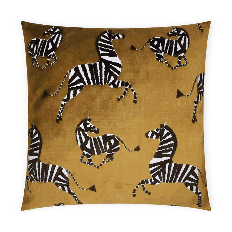 Coussin Farlowe, Topaze, Carré 24 po
