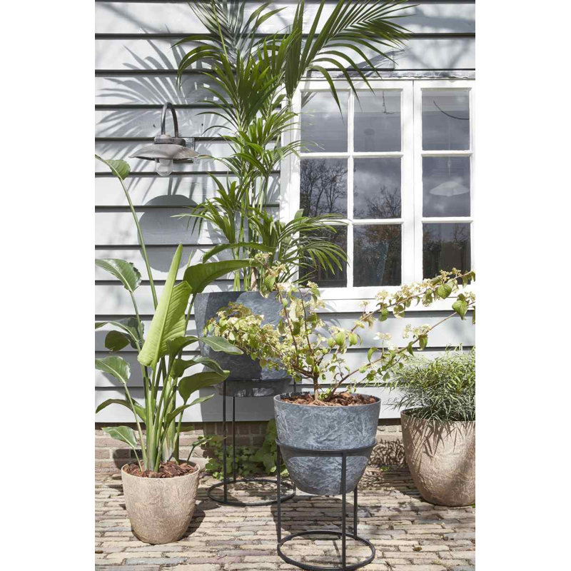 Aletriz Ceramic Pot Planter, Grey