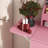 Vanity Desk with LED Mirror Lights and Power Outlet Charging Station-1816959077