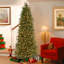Jersey Feel Real Fraser Pencil Hinged 9' Fir Artificial Christmas Tree with 800 Clear Lights-1872454538