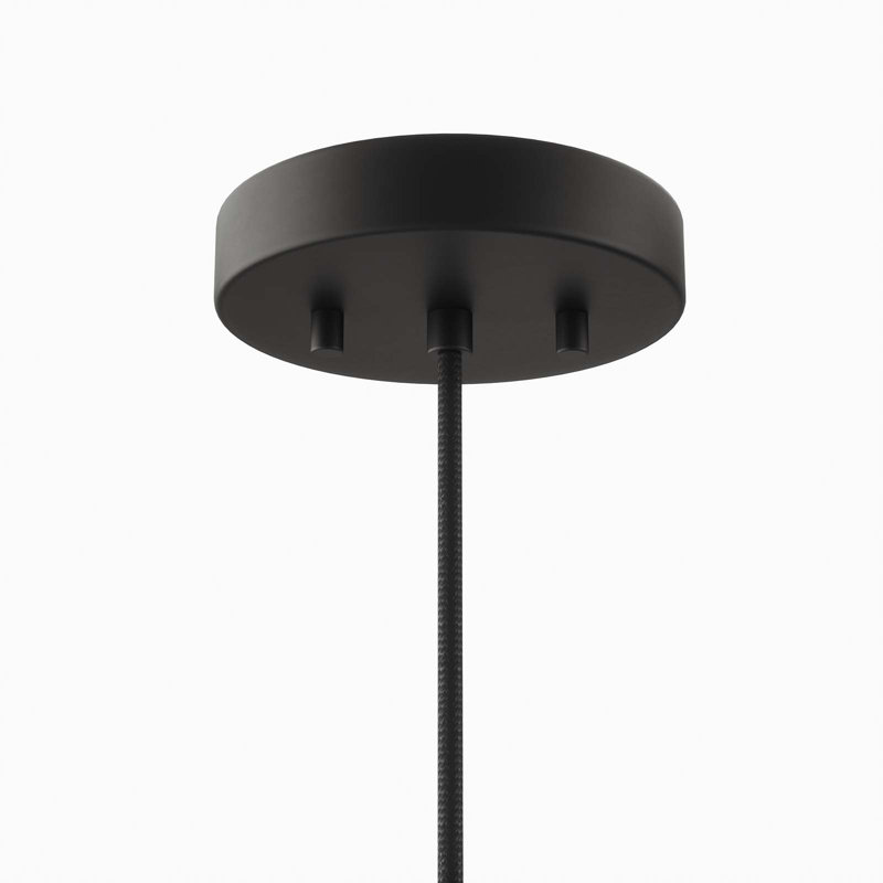 Modway Avenue 1-Light Pendant Light, Black