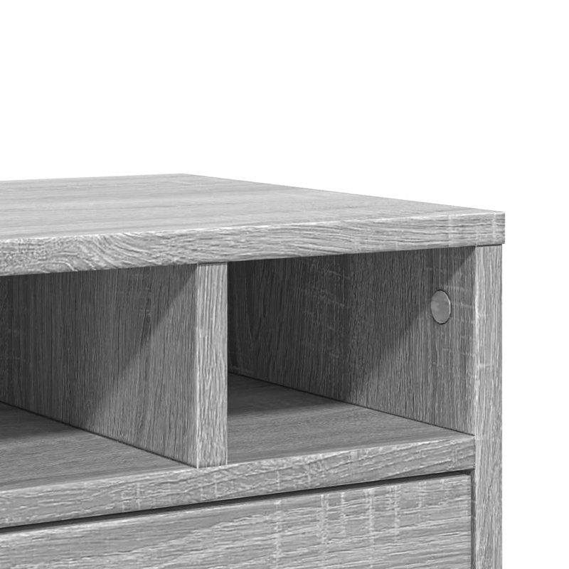 22.5cm H x 40cm W Printer Stand, Grey Sonoma