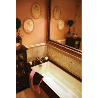 Lacey 60'' x 36'' Drop-In Whirlpool Acrylic Bathtub