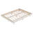 Modern Design Full Floating Platform Bed Frame
