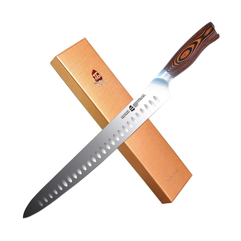 TUO Cutlery 12'' Slicing Knife-Fiery Phoenix Series, High Carbon Stainless Steel