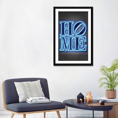 "Home" par Octavio Mielu-impression d’art textuel
