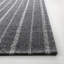 Tapis rayé en laine, viscose et gris anthracite Lauren Ralph Lauren-38496959