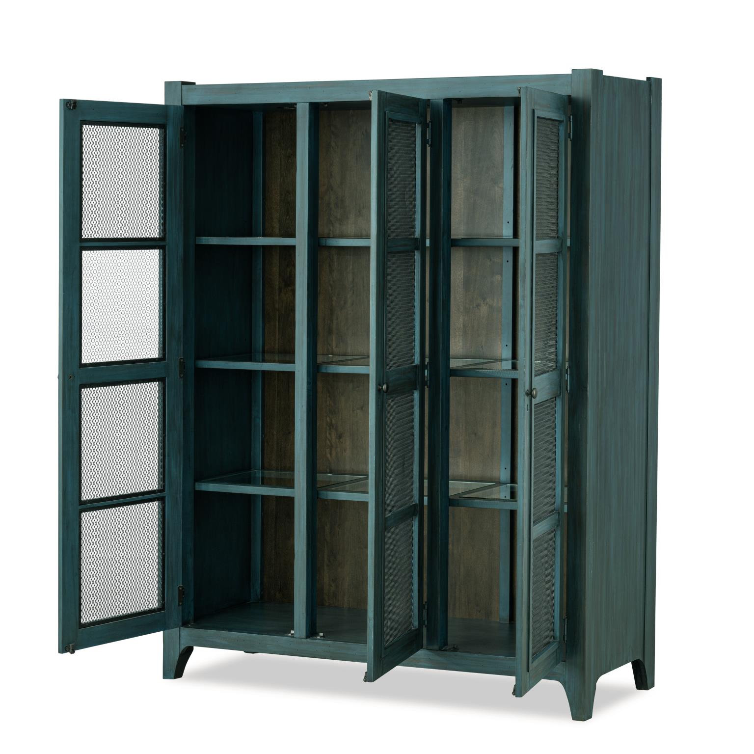 Dining Cabinet, Brown/Blue