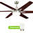 Keathley 60'' Ceiling Fan with Light Kit-1495427746
