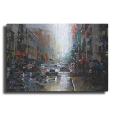 " Montreal Rain " Painting