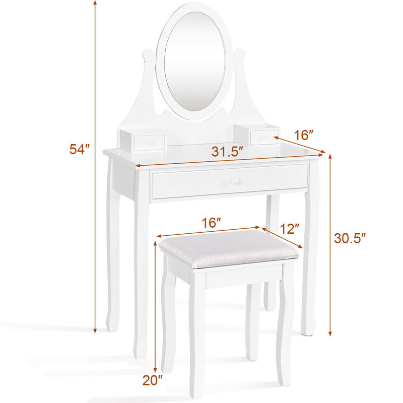 Vanity, White