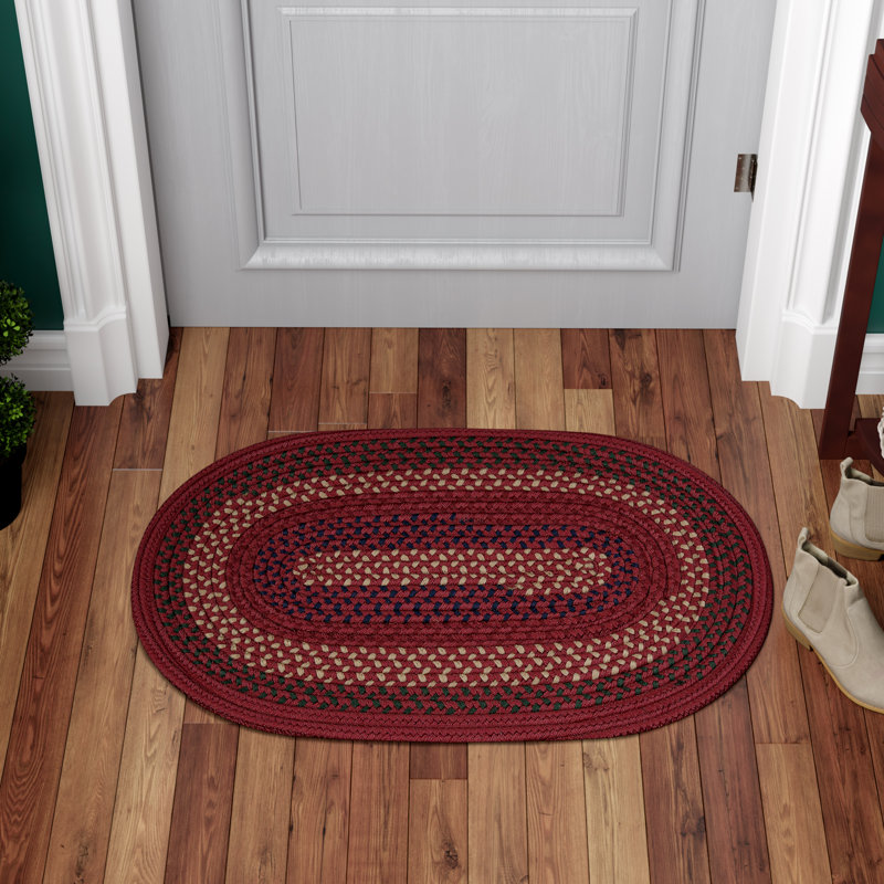 Tapis réversible intérieur / extérieur Omaha, Ovale 10 pi x 13 pi