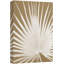 «Tropical Palm Classic Fan Palm Leaf Botanical Neutral Organic Modern», reproduction d'art encadrée sur toile-73333510-124478645