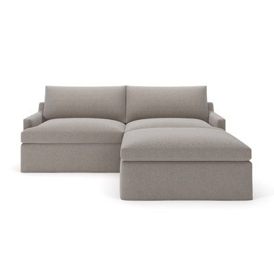 Wrenley 3-Piece Slipcovered Modular Sectional