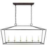 Chapman & Myers Darlana Large Linear Lantern