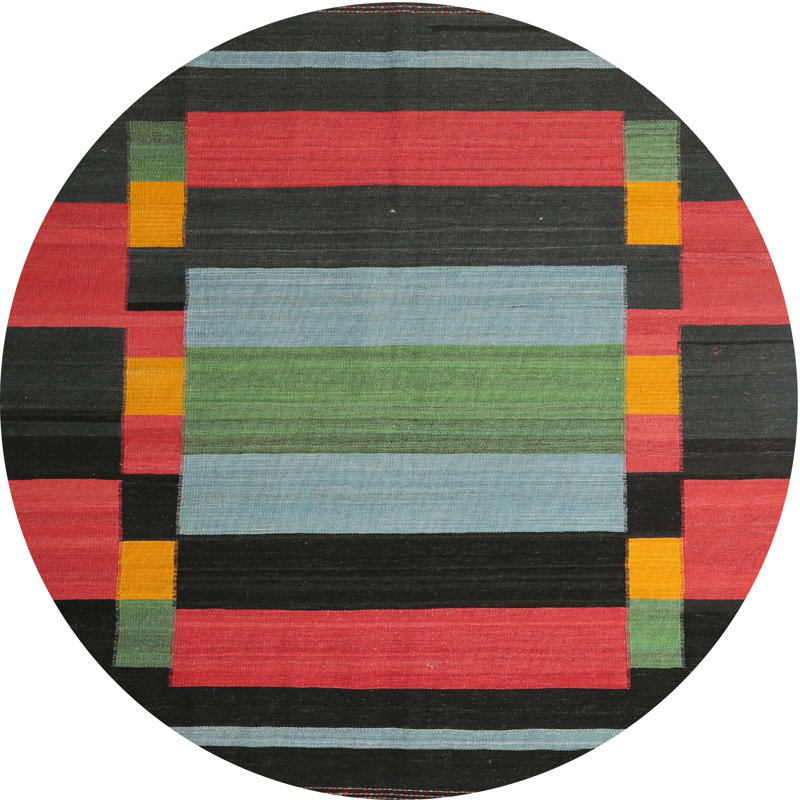 Surface beige contemporaine tapis, Rond 3 pi