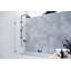 Vela 20.5 in. x 58.25 in. Frameless Single Fixed Bath Panel-1286295636