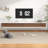 94.53" Wall-Mounted/Floor Standing TV Stand For Tvs Up To 100", Floating Media Console With 2 Drawers And 2 Cabinets