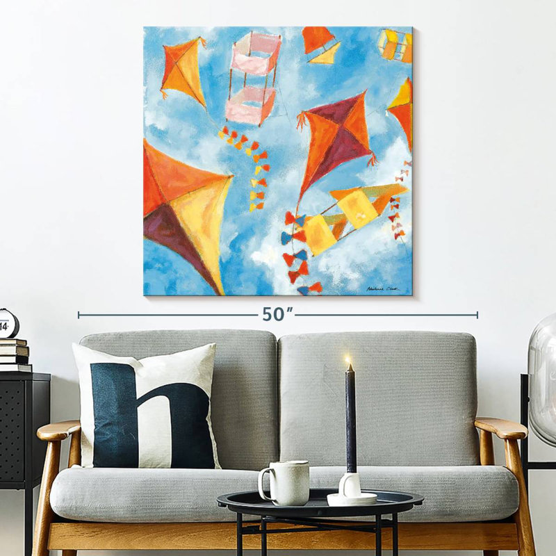 Senne Kites, 33" H x 33" W