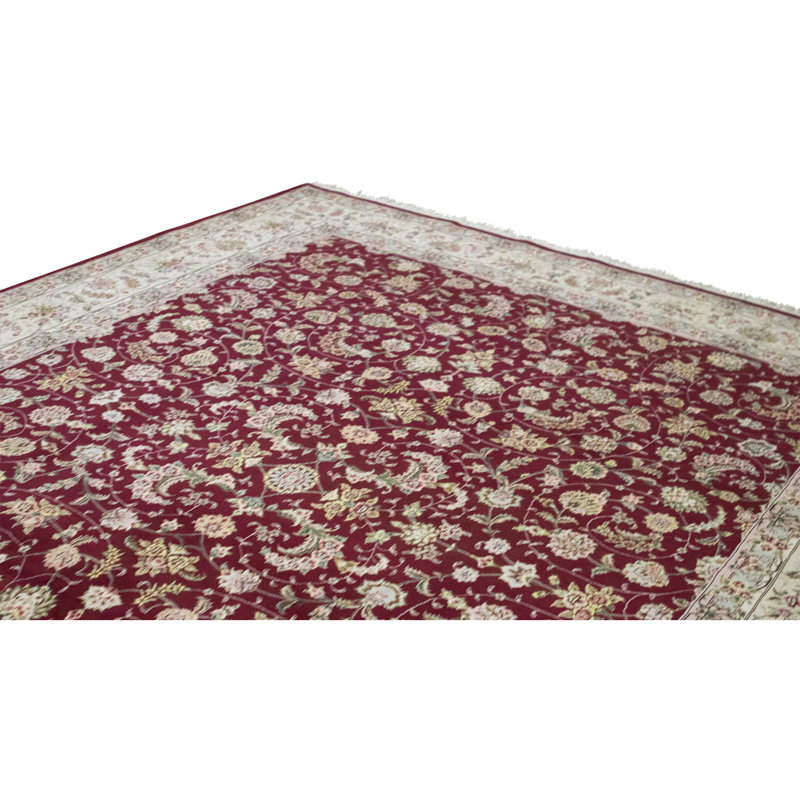 Tapis vin de haute qualité noué à la main