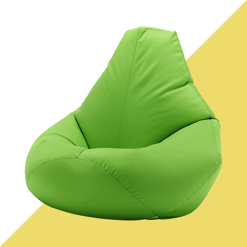 Salcombe Polyester Outdoor Friendly Refillable Bean Bag Chair & Lounger, Lime