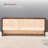Modern minimalist all solid wood flip shoe storage bench-121933995
