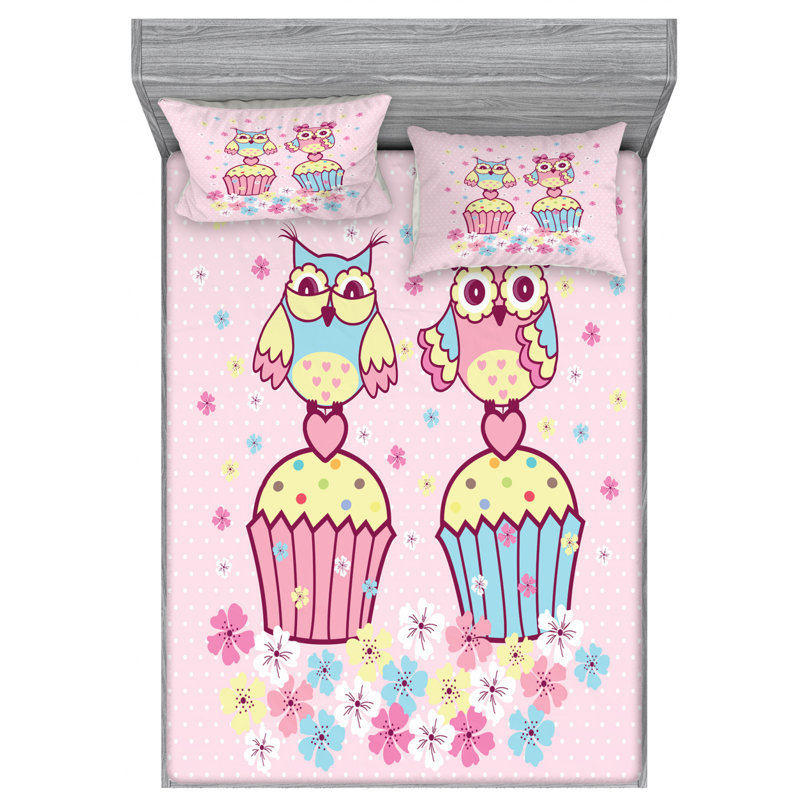 Microfiber Sheet Set, Queen Sheet Set with Fitted Sheet