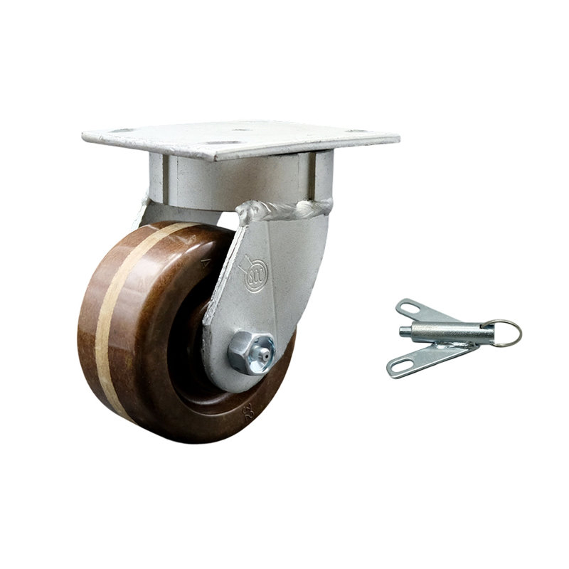 Swivel Caster with Swivel Lock