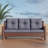 LayinSun Wicker Outdoor Patio Sofa-176202514-176202513