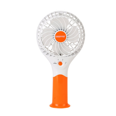 GEEPAS Rechargeable Fan | Mini Portable USB Handheld Fan for Home Office Travel Outdoor Personal Use | 3 Speed Settings 8Hr Run Time | Ultra Quiet Lightweight Air Circulator | 2 Year Warranty