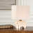 Tusk Travertine Accent Lamp