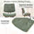 Fabric Upholstered Armless Chair-1413572159