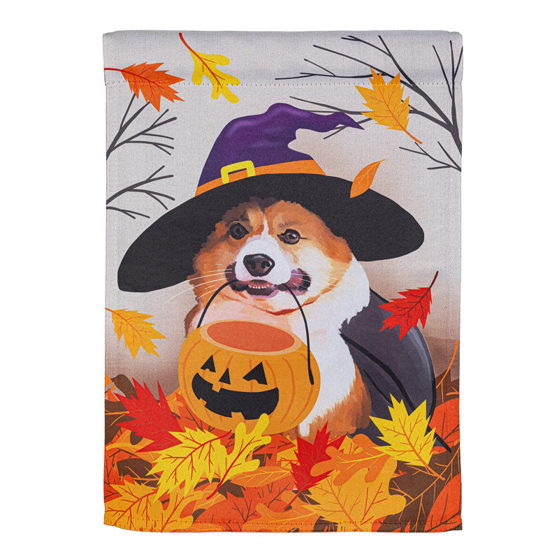 Drapeau de jardin Corgi
