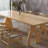 Burlywood Rectangular Solid Dining Table For Dining Room/Kitchen-1942388258