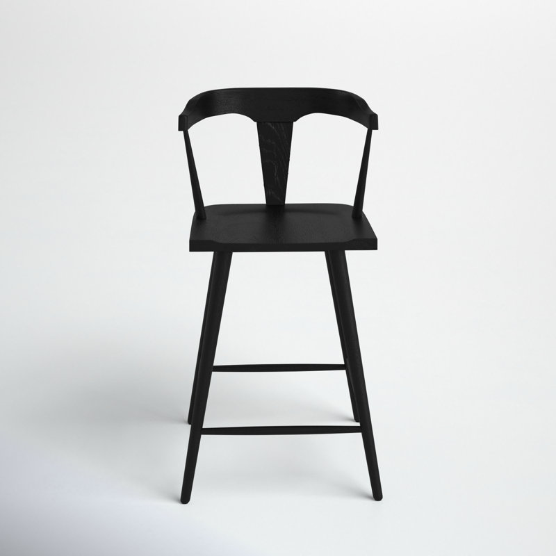 Agata Solid Wood Counter Stool