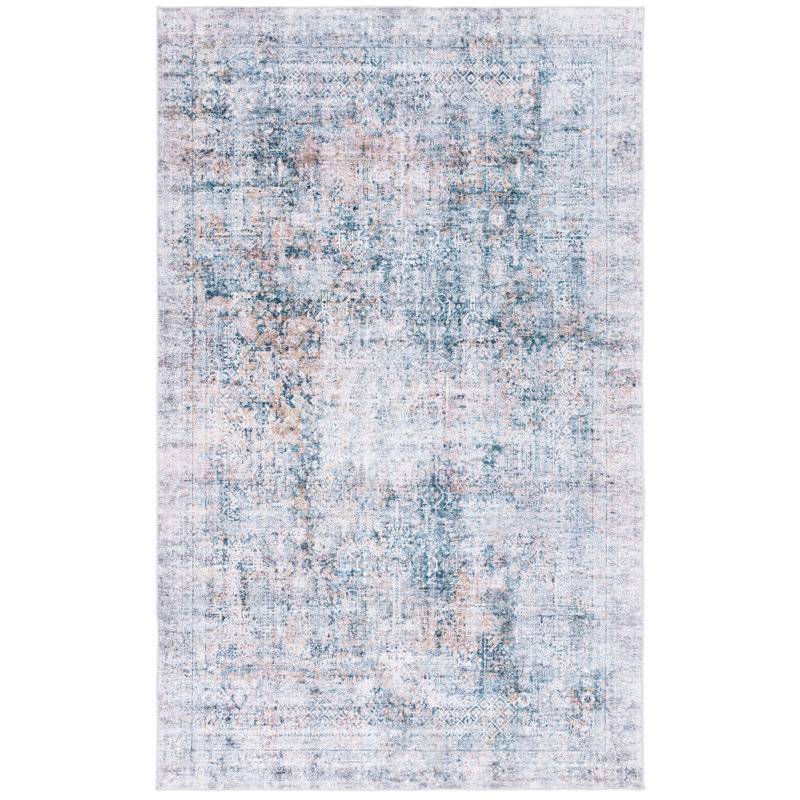 Sydnei Monica Performance Machine Washable Abstract Rug, Rectangle 3' x 5'