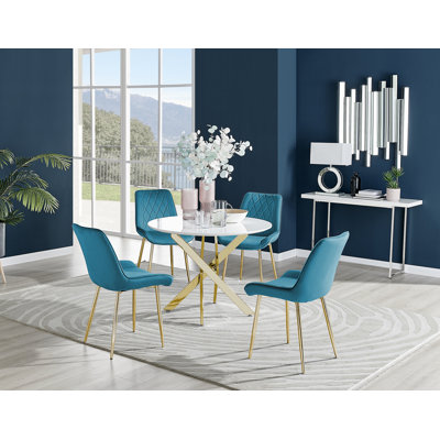 Eubanks 4 - Person Dining Set