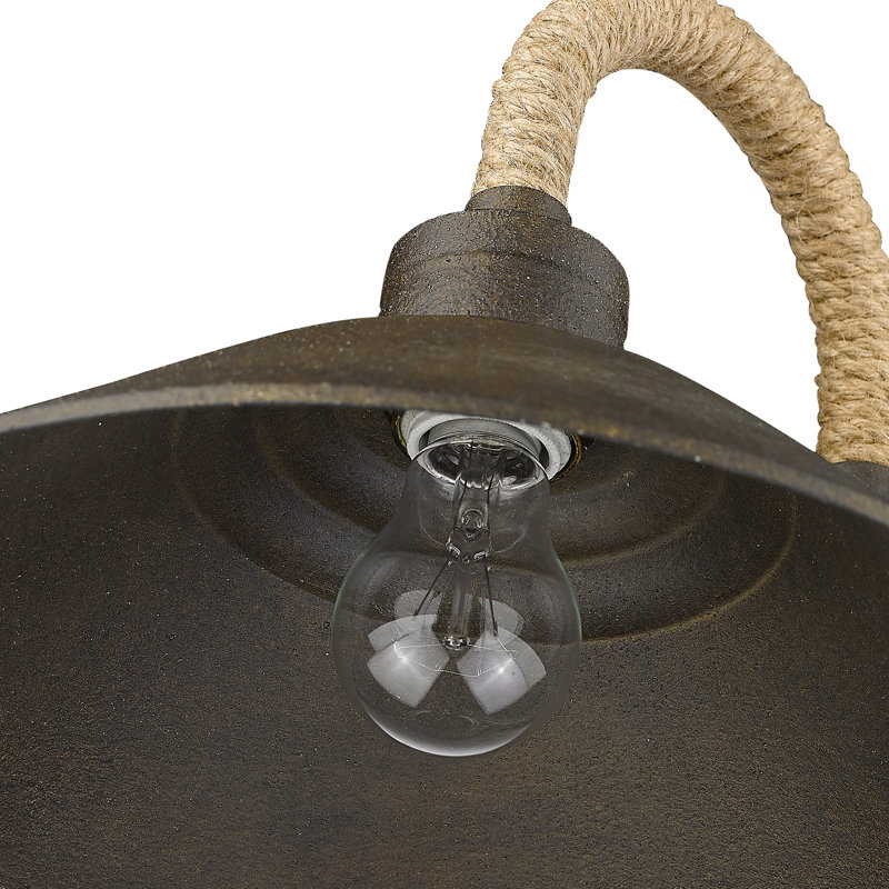 Reesie Steel Spotlight, Dark Rust