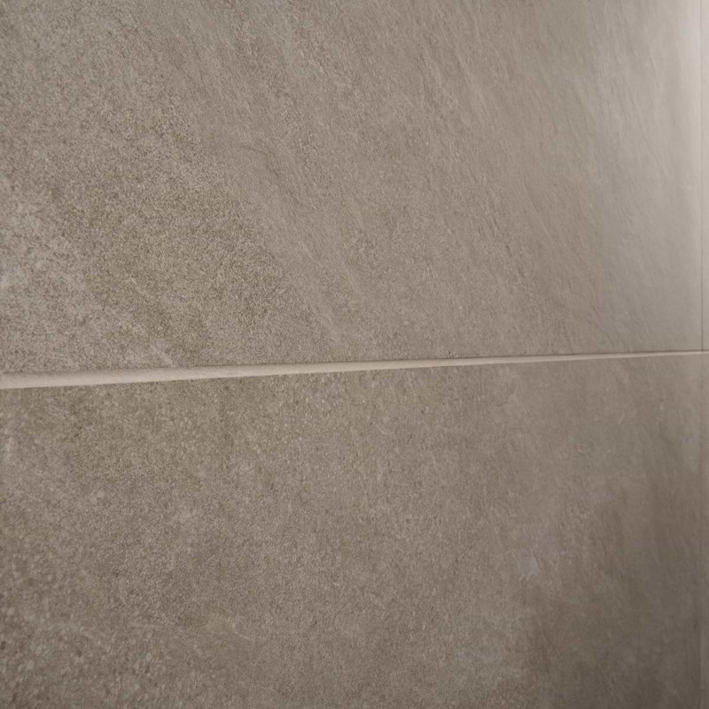 Era 24x48 Matte Textured Limestone Look Porcelain Tile, Caramel Brown