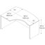 Structure de bureau en coin Series C-4658563-39590355