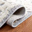 Tapis blanc / gris clair Lucia
