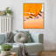 «Birds at Sunset» par Maupin, reproduction d'art sur toile encadrée-835043944
