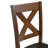 Lashbrook 24.5'' H Faux Leather Upholstered Acacia Side Chair-1447930677