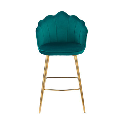 Sahuarita Upholstered and Velvet Bar Stool