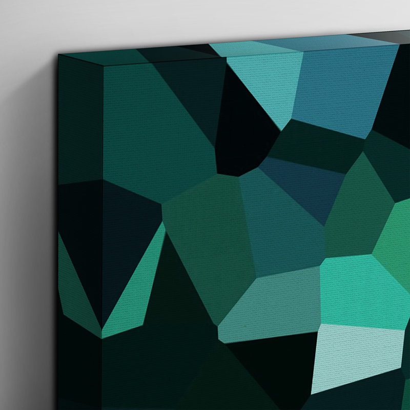 Blue Abstract - Wrapped Canvas, 40cm H x 60cm W