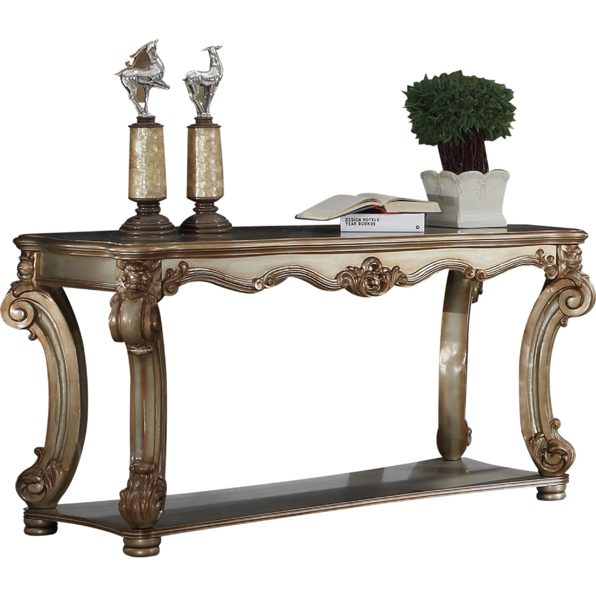 Astoria Grand Elita Wood Console Table | Wayfair