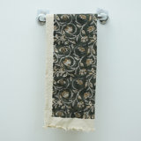 Lark Manor Hand Block Print Waffle Cotton Hand Towels Elevate Your Bathroom with Unique, Artisan Towels "Saraswati", Blue 17X32 (Set of 4)