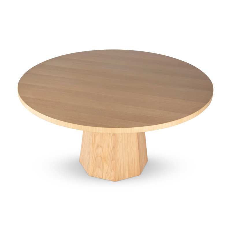 Fairwinds 60" Round Dining Table, White Oak